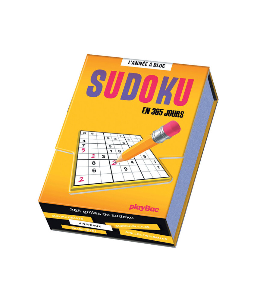 L'année à bloc Sudoku en 365 jours L'année à bloc Sudoku en 365 jours