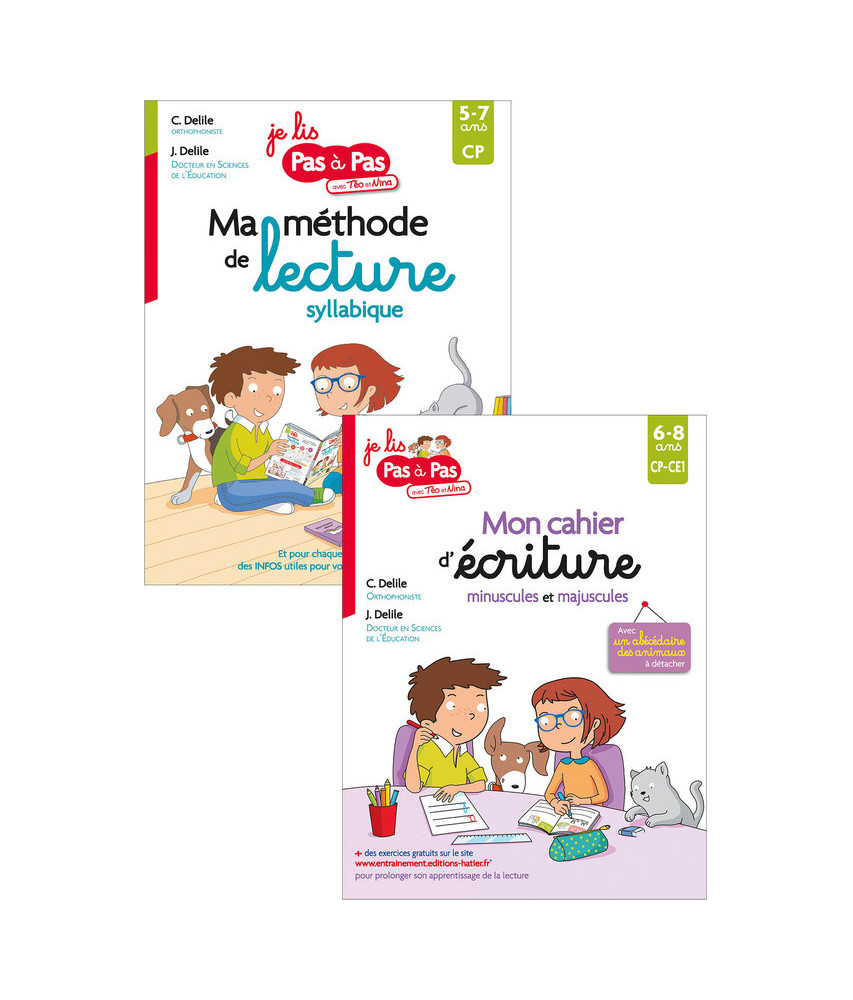 Ma méthode de lecture syllabique - Mon cahier d'écriture Ma méthode de lecture syllabique - Mon cahier d'écriture