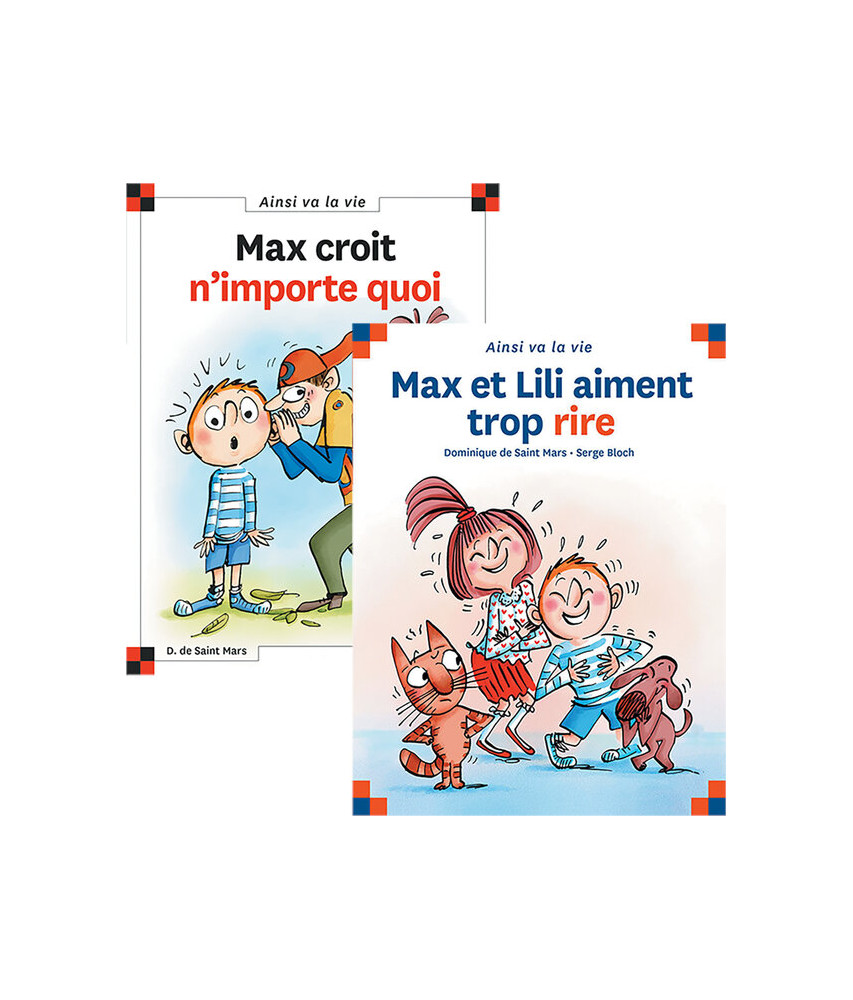 Max et Lili aiment trop rire +Max croit n'importe quoi Max et Lili aiment trop rire +Max croit n'importe quoi