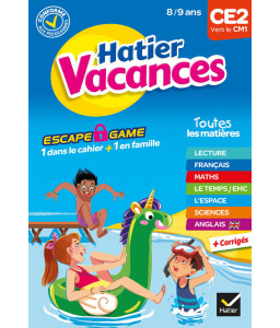 Cahier de vacances - CE2 vers le CM1