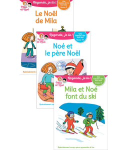 Le Noël de Mila+Noé et le Père Noël+Mila et Noé font du