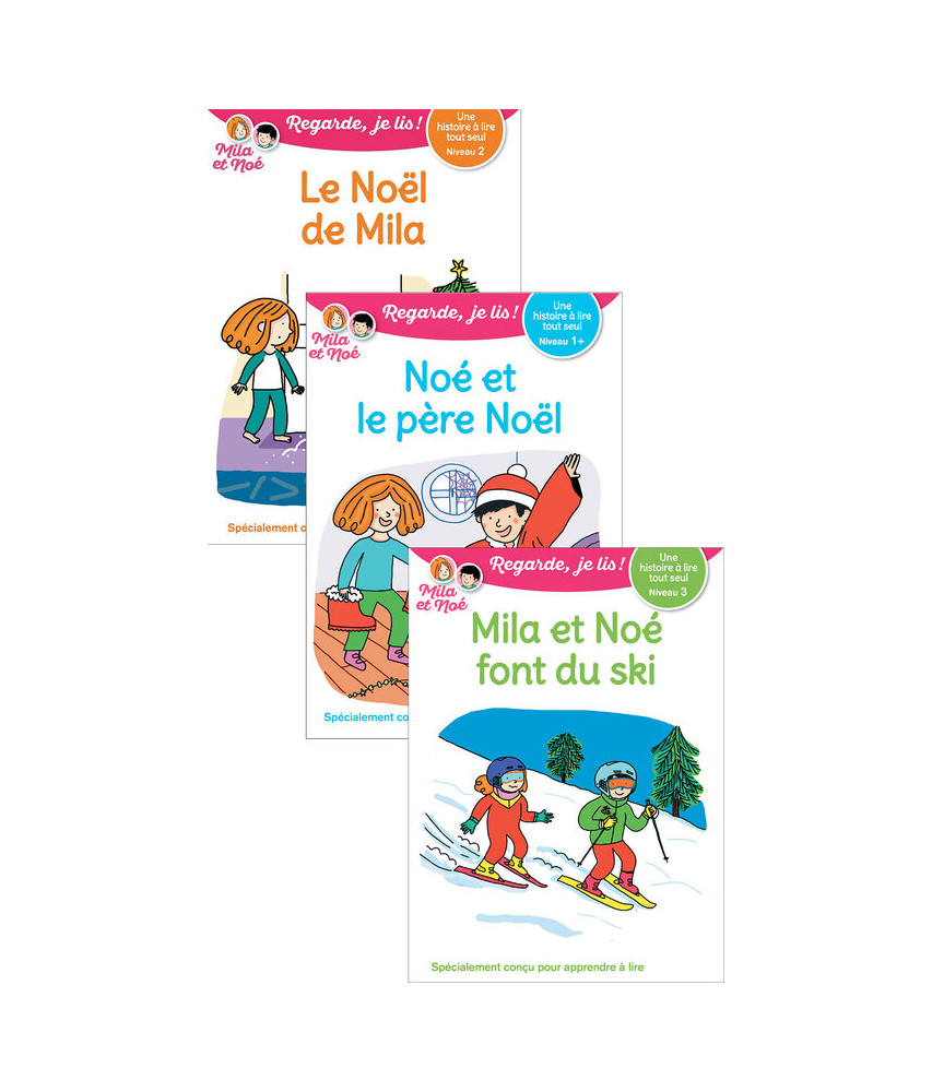 Le Noël de Mila+Noé et le Père Noël+Mila et Noé font du Le Noël de Mila+Noé et le Père Noël+Mila et Noé font du