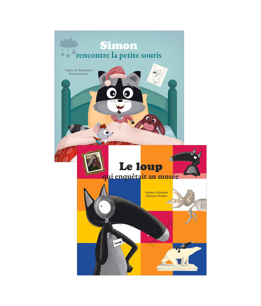Le loup qui enquêtait au musée-Simon rencontre la petite sou