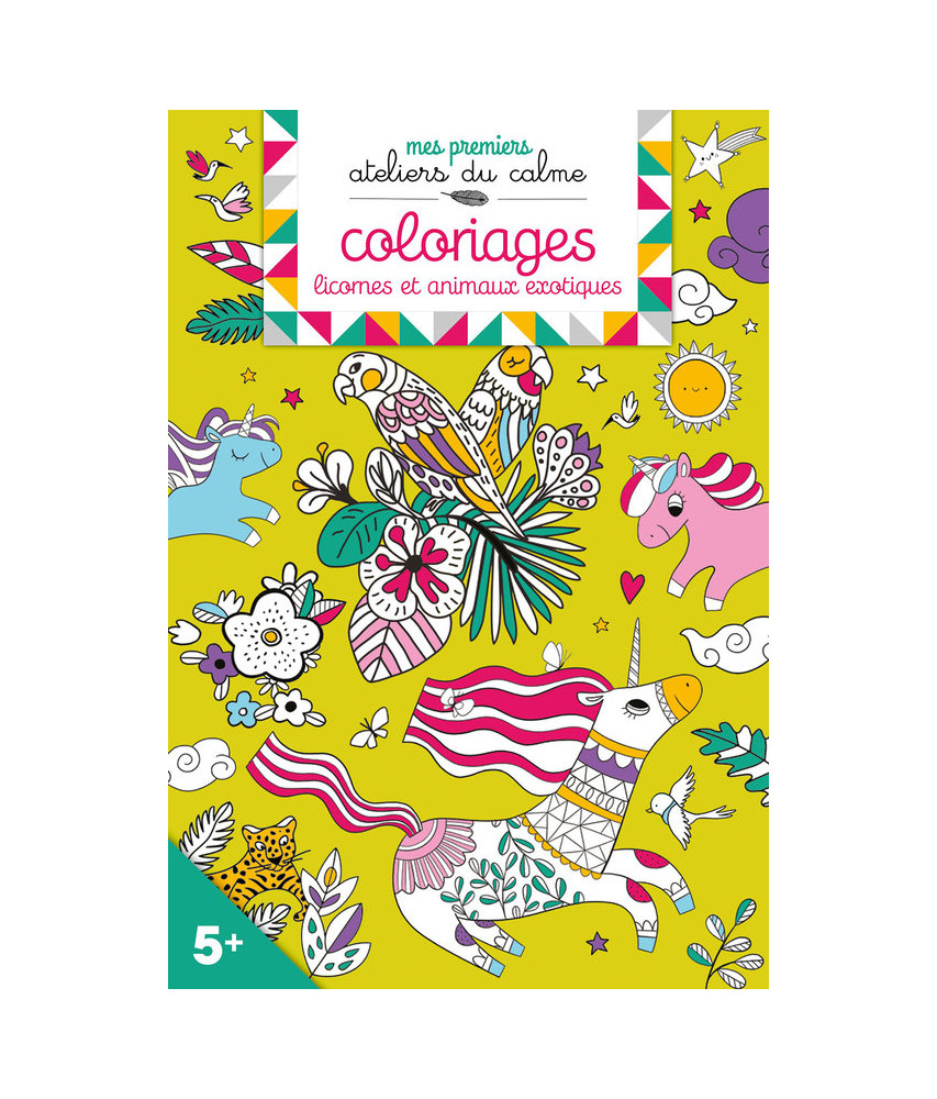 Coloriages - Licornes et animaux exotiques Coloriages - Licornes et animaux exotiques