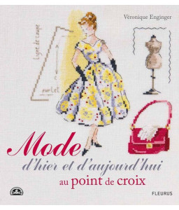 Mode d'hier et d'aujourd'hui au point de croix