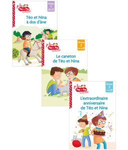 Téo et Nina à dos d'âne - Le caneton de Téo et Nina -