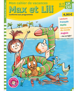 Mon cahier de vacances Max et Lili - CP-CE1