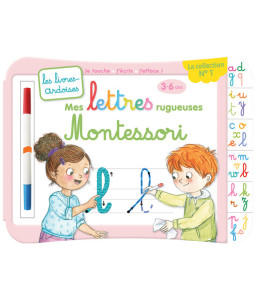 Mes lettres rugueuses Montessori