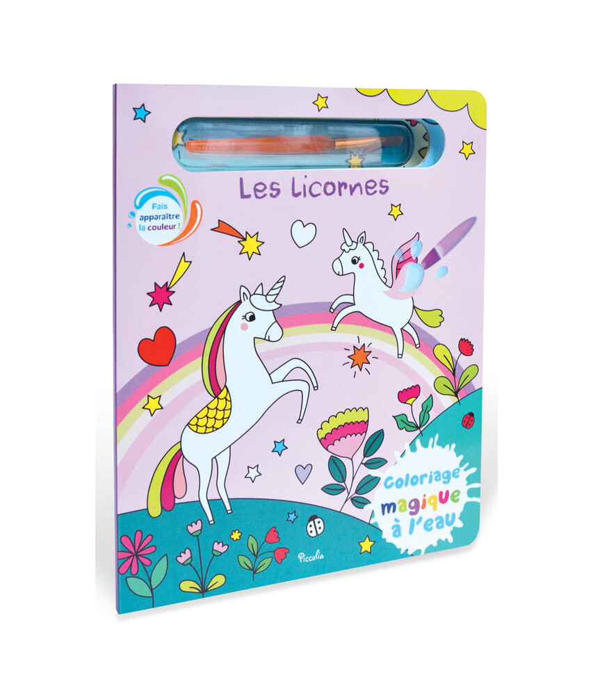 Livre de Coloriage Magique à L'eau – Pour Les Petits