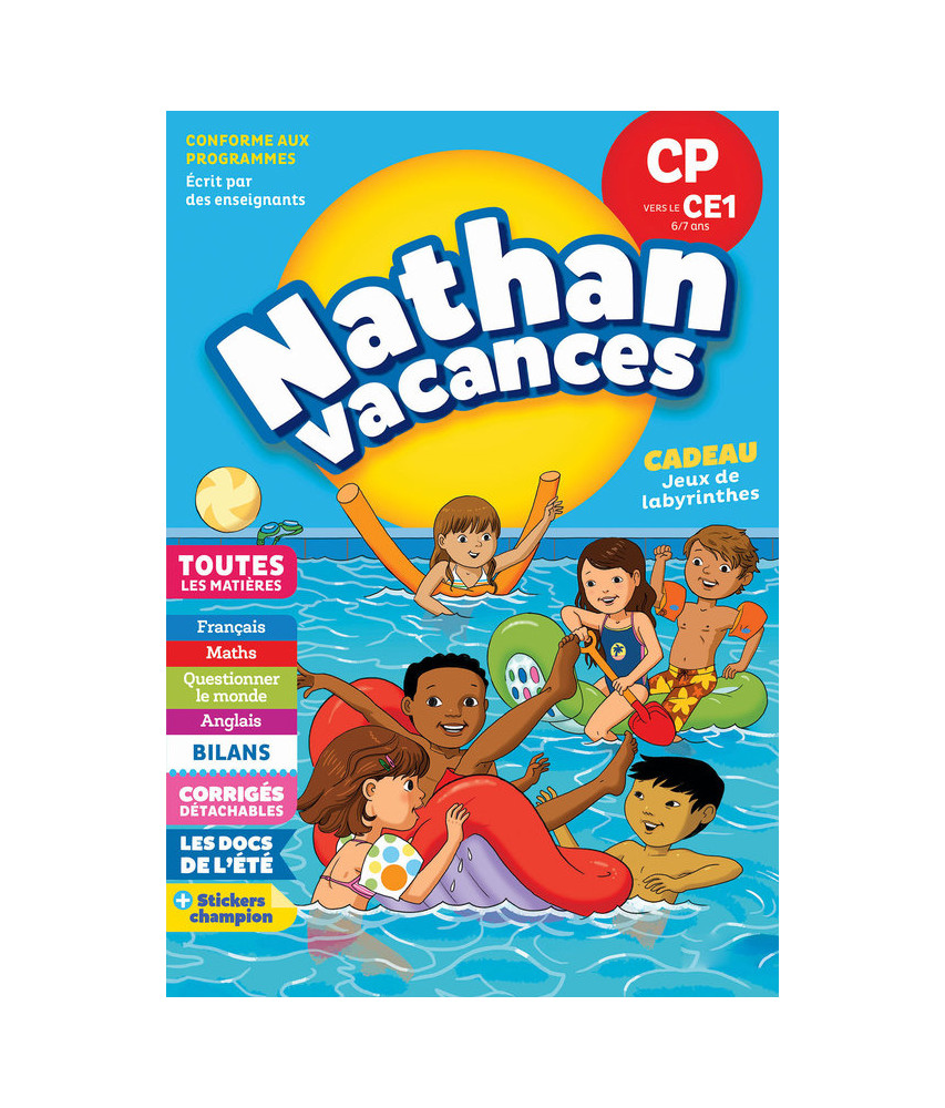 Cahier de vacances - CP vers le CE1 Cahier de vacances - CP vers le CE1