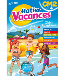 Cahier de vacances - CM2 vers la 6ème