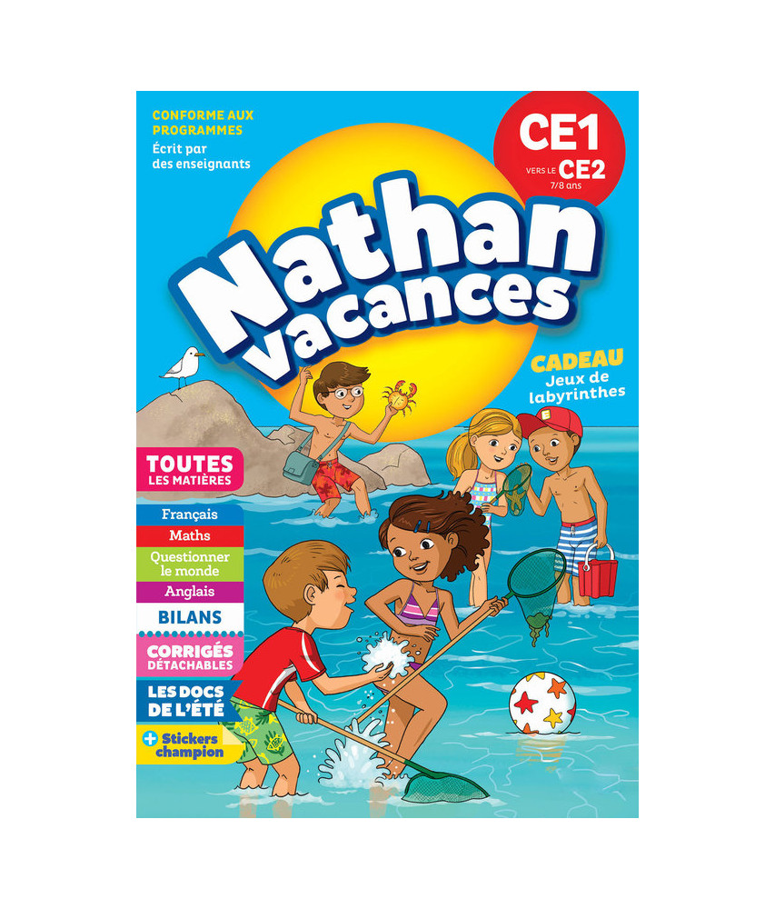 Cahier de vacances - CE1 vers le CE2 Cahier de vacances - CE1 vers le CE2