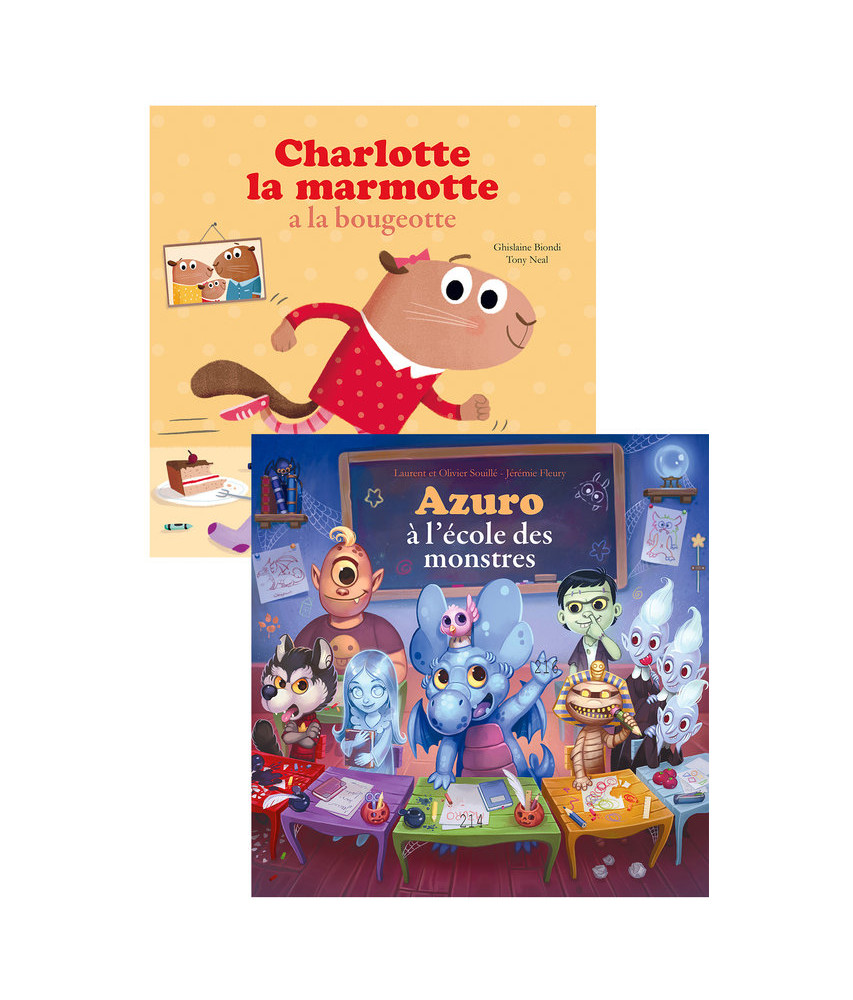 Azuro à l'école des monstres - Charlotte la marmotte RP