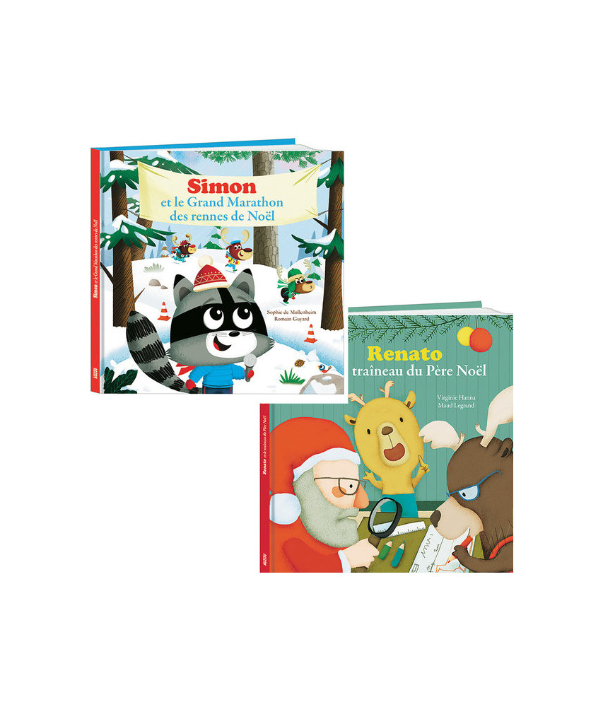 Renato et le traîneau du Père Noël + Simon et le marathon Renato et le traîneau du Père Noël + Simon et le marathon