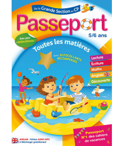 Cahier de vacances de la grande section vers le CP Passeport