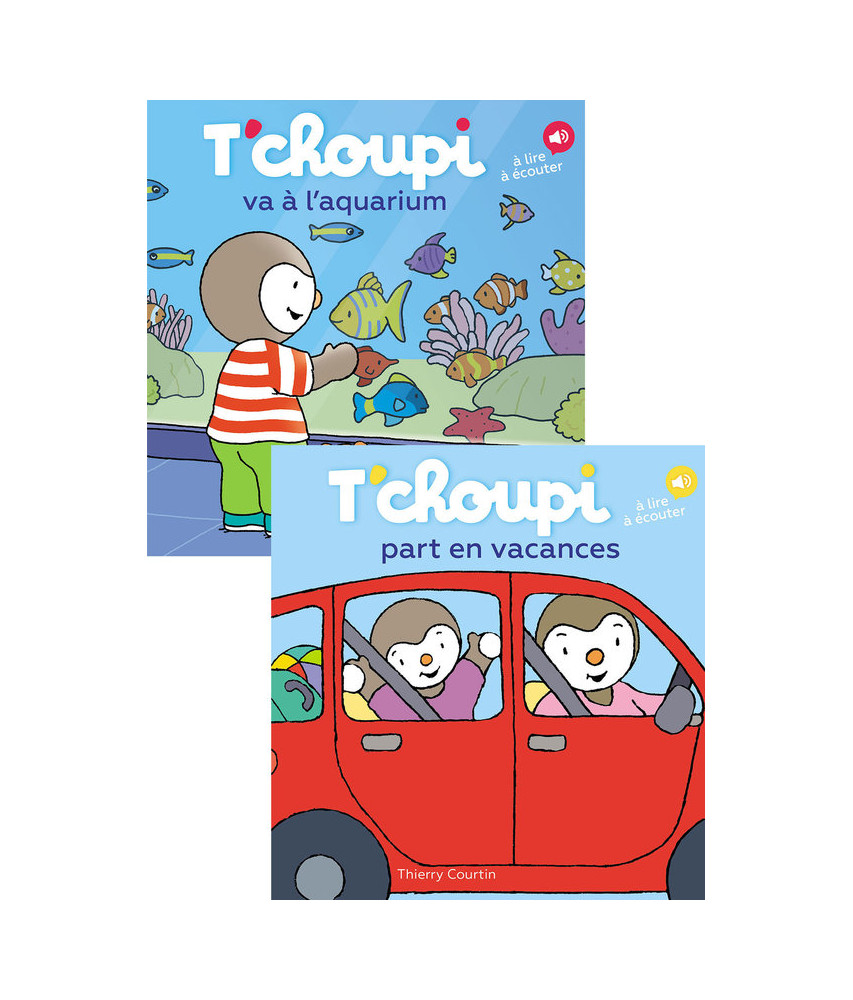 Livre T'choupi et les émotions