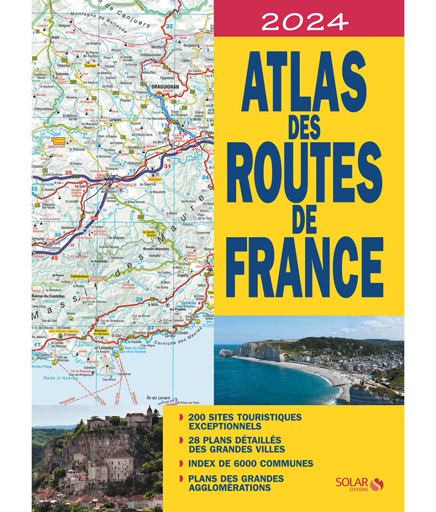 Atlas des routes de France 2023-2024