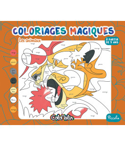 Coloriages magiques - Les animaux + Chiffres et nombres + Premiers apprentissages