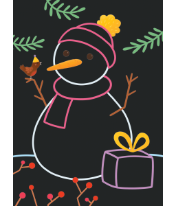 25 cartes à gratter pour patienter jusqu'à Noël