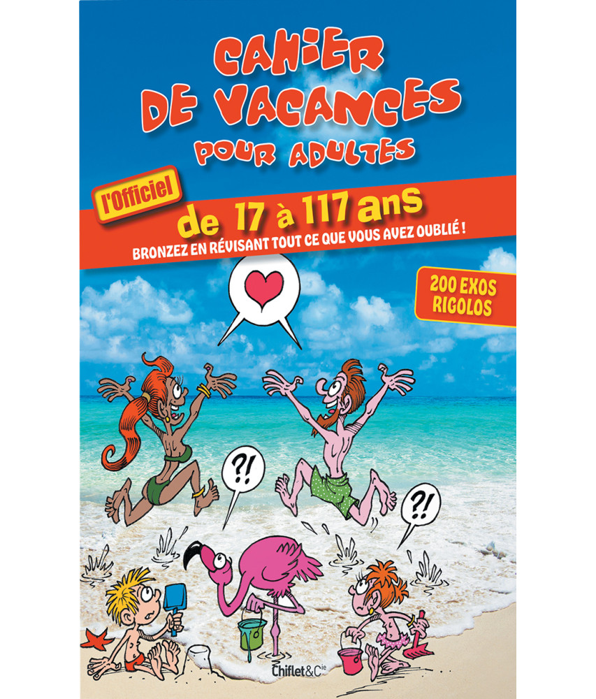 Cahier de vacances pour adultes