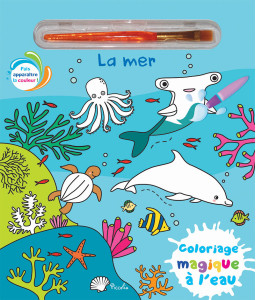 Coloriages magiques à l'eau - La mer