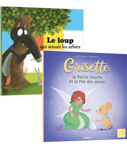 Le loup qui aimait les arbres + Grisette la petite souris et la Fée des dents fée des dents