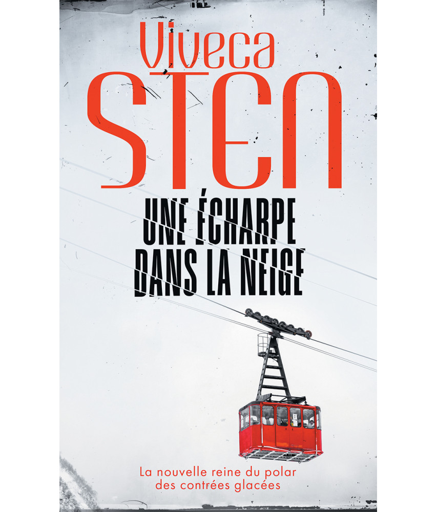 Une écharpe dans la neige
