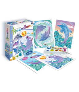 Aquarellum mini dauphins