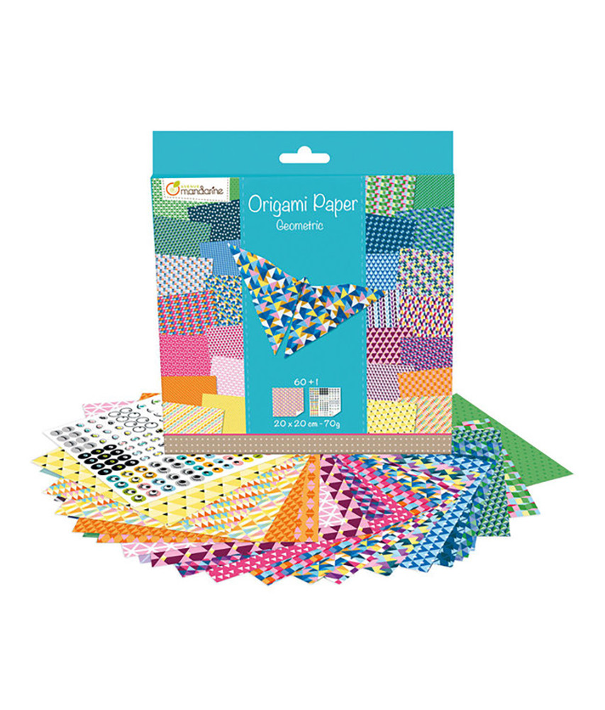 Kit Origami Paper Geometric