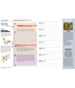 Agenda pratique du Jardin 2024