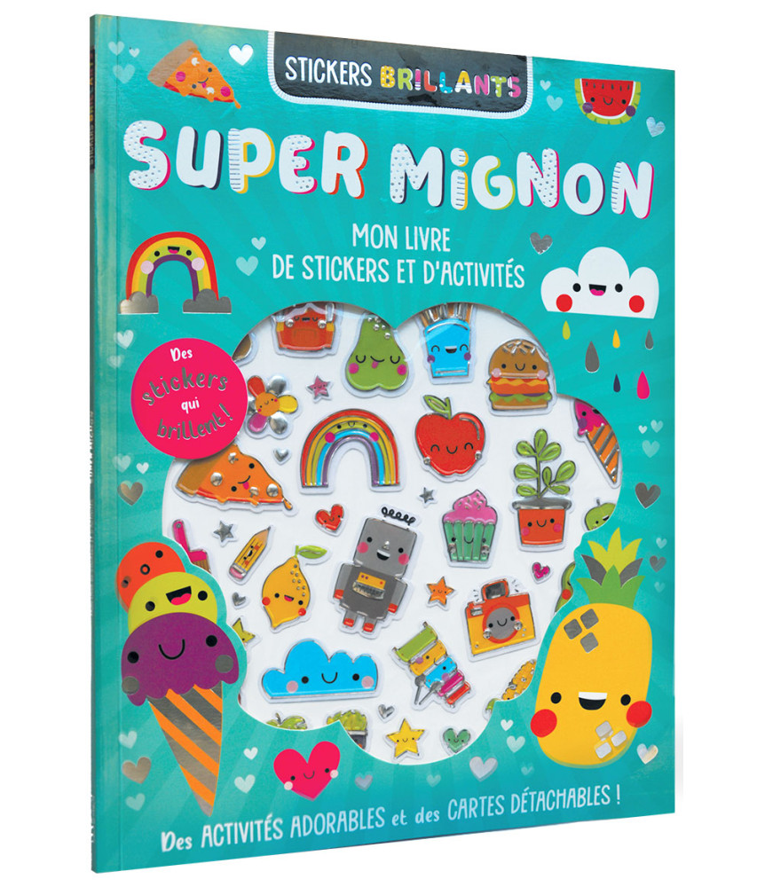 Mon livre de stickers et d'activités, Super mignon