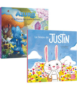 Azuro et la Pierre des Quatre saisons + Le bisou de Justin