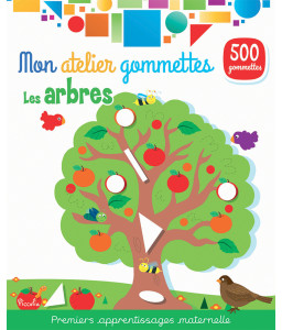 Mon atelier gommettes, Les animaux de l'étang + Les arbres