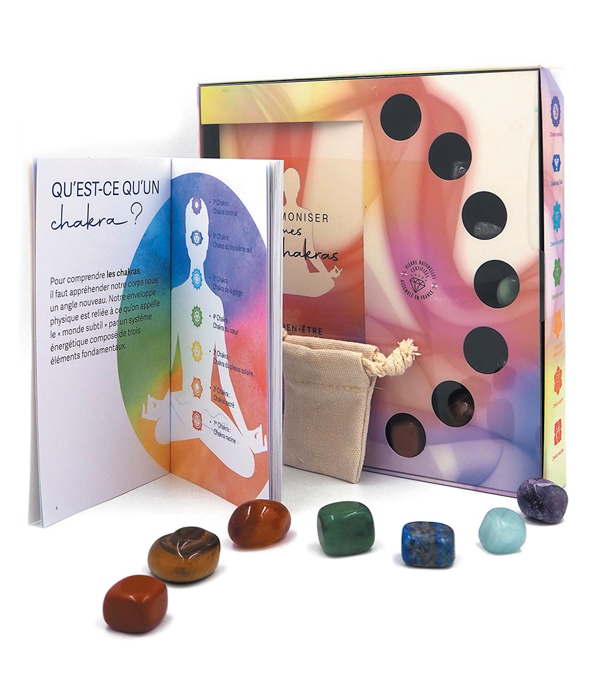 Coffret Harmoniser mes 7 chakras