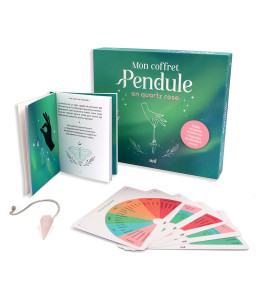 Mon coffret Pendule en quartz rose