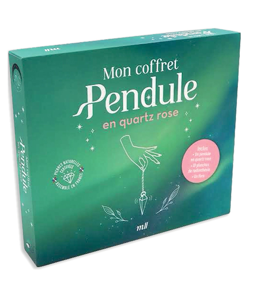 Mon coffret Pendule en quartz rose