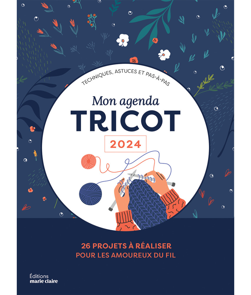 Mon agenda tricot 2024