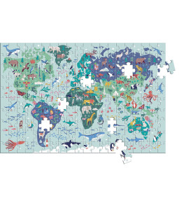 Coffret ATLAS - Un puzzle, un livre, un poster