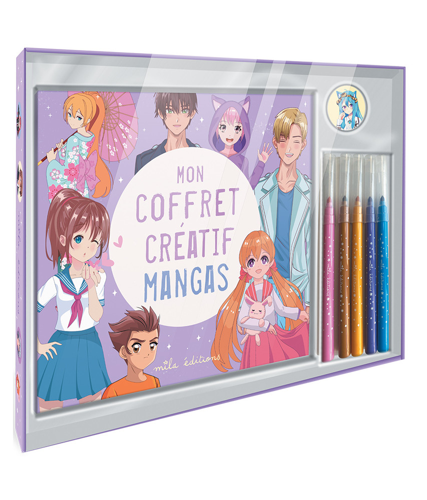 Mon coffret créatif Mangas