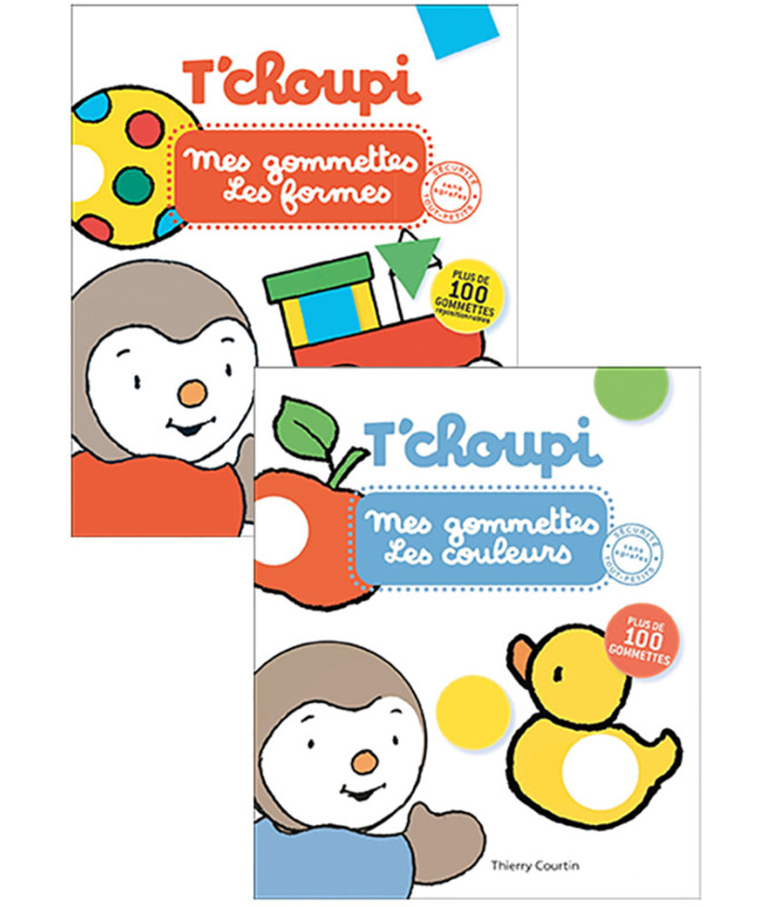 T'choupi - Mes gommettes les formes