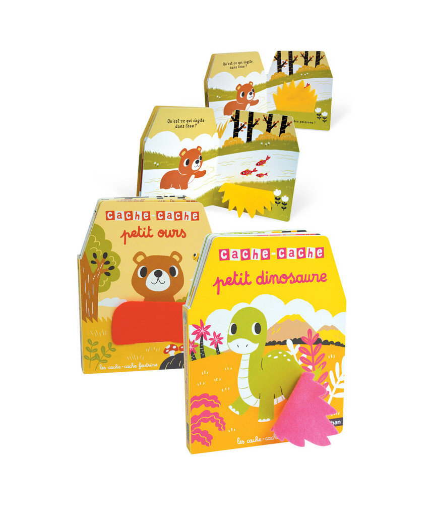 Cache-cache petit dinosaure - Cache-cache petit ours Cache-cache petit dinosaure - Cache-cache petit ours