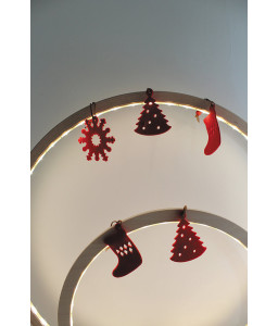 Set de 9 décorations de Noël (2)