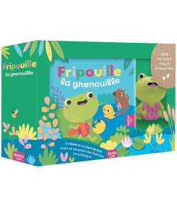 Mon premier livre de bain, Fripouille la grenouille