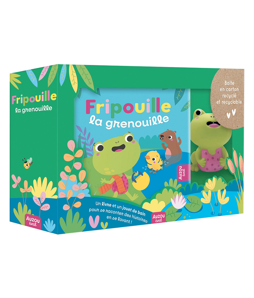 Mon premier livre de bain, Fripouille la grenouille