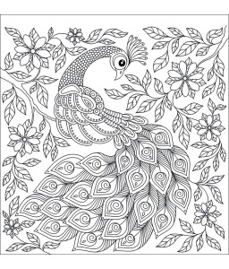 Coloriages pour me détendre : Merveilleuse nature