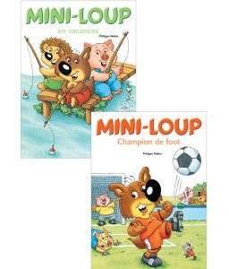 Mini Loup : Mini Loup champion de foot - Mini Loup en vacanc