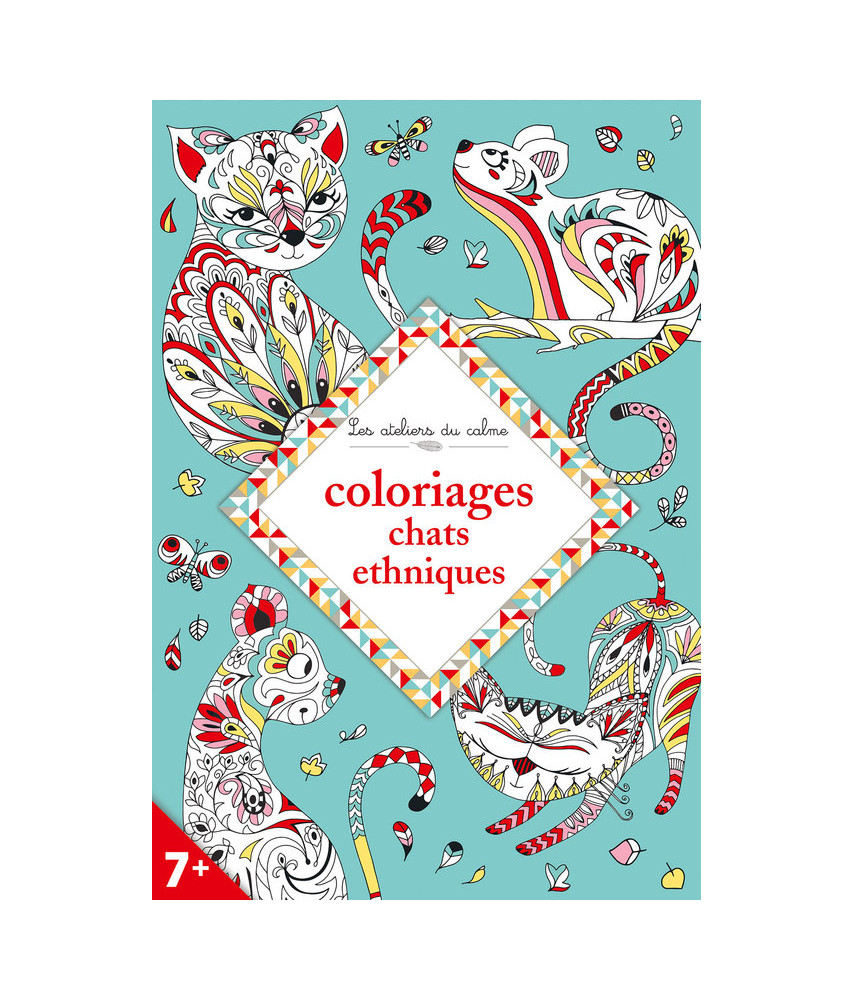 Coloriages Chats ethniques