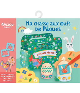 Ma chasse aux œufs de Pâques - Mes coloriages tout doux, Pâques