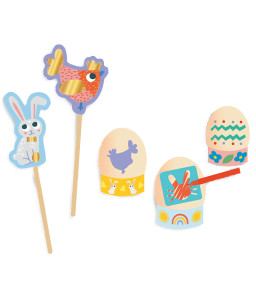 Ma chasse aux œufs de Pâques - Mes coloriages tout doux, Pâques