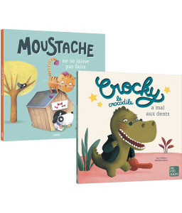 Moustache ne se laisse pas faire - Crocky le crocodile a mal aux dents